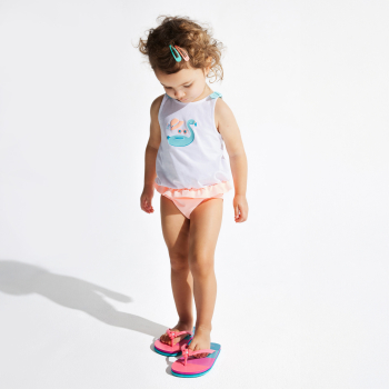 سراويل سباحة بطبعة الكرز للفتيات الصغيرات